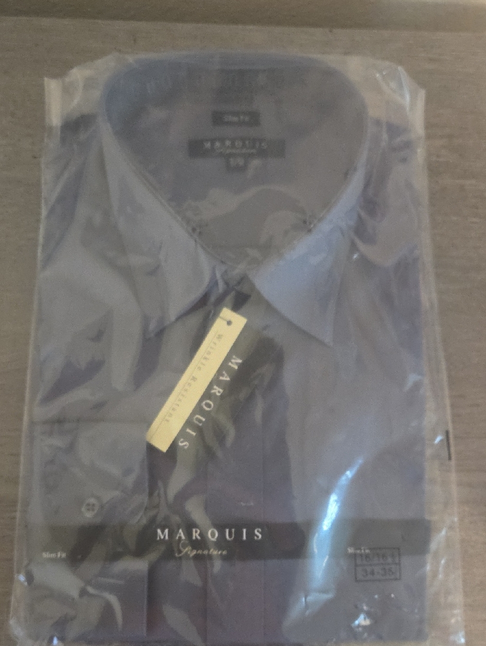 Marquise Men’s Dress Shirt - Charcoal Gray